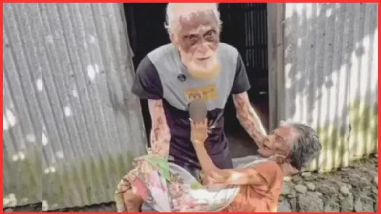 অভাব হার মানে ভালোবাসার কাছে, ৭০ বছর ধরে একসঙ্গে সাজু-নূরজাহান