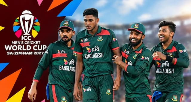 ২০২৭ বিশ্বকাপের পূর্ণাঙ্গ সূচি প্রকাশ, কবে কার বিপক্ষে খেলবে বাংলাদেশ