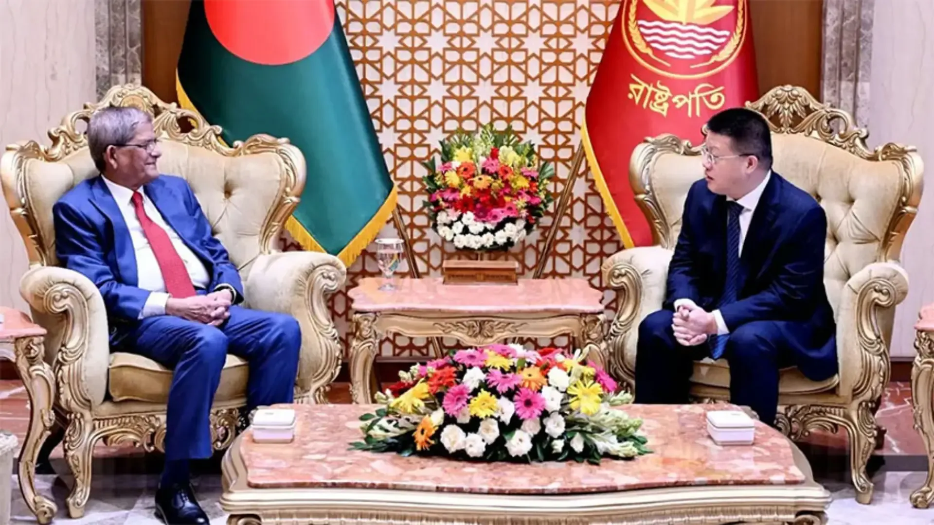 চীনের বিনিয়োগ বাড়ানো ও রোহিঙ্গা প্রত্যাবাসনে সহায়তার আহ্বান রাষ্ট্রপতির